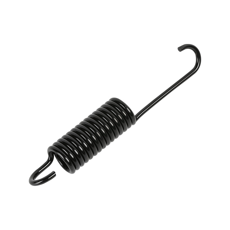 Extension springs with hooks